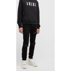 AmiriMen's MX1 Destroyed Skinny Jeans Size 32 Ripped Moto Denim